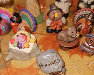 Hallmark 1993 Thanksgiving Merry Miniatures Plymouth Rock!
