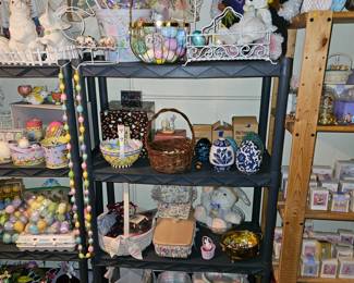 Easter Decor, Longaberger Baskets, Etc!