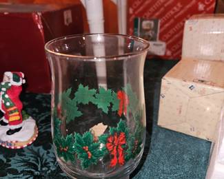 Libbey Christmas Glasses (4)!
