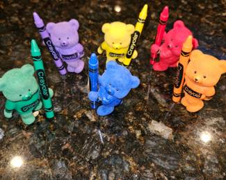 Merry Miniature Binney-Smith Crayola Bears!
