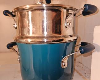 Rachel Ray Porcelain Double Boiler!
