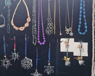 Swarovski Crystal Ornaments & Fashion Jewelry!