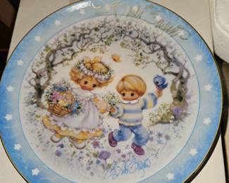Collector Plate International Collectables Exposition 20th Anniversary 1994-1995 Barbara J. Sargeant USA!


