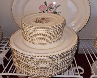 The Harker Pottery Co. USA 22 Karat Gold Accents China!
