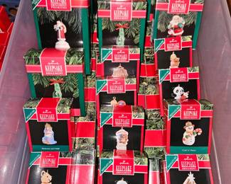 1990-1991 Hallmark Keepsake Miniature Ornaments!