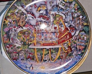 McDonald’s Golden Moments by Bill Bell Plate #HC1824!