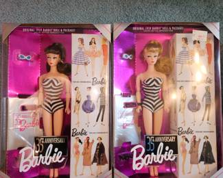 35th Anniversary Barbies #11590, #11782!
