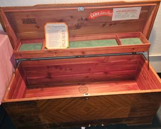 Art Deco “Waterfall” Lane Cedar Chest!