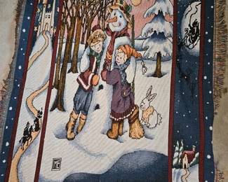 Mary Engelbreit Christmas Afghan!