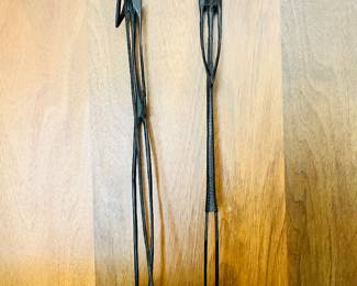 Pair, Vintage Anya Wood Carving, Africa, 1960s