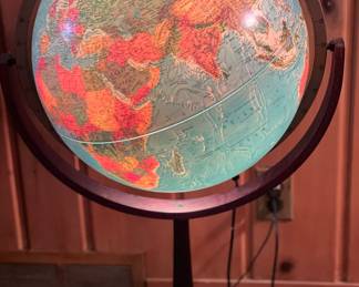 Lighted Globe on Stand by Scanglobe, 1979, Denmark