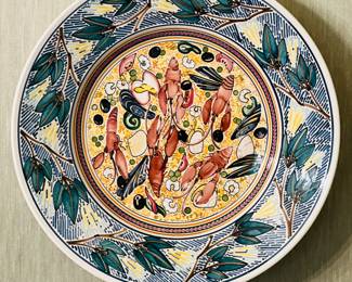 Connie Kiener, 21” Ceramic Bowl, (Portland native, studied at the Museum Art School - Portland OR and the California Institute of the Arts, Chouinard Art Institute - Los Angeles CA., www.conniekienerstudio.com)