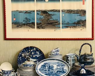 The Spode Blue Room Collection, Vintage Rorstrand Ostindia East Indies, Crown Ducal Ivy Blue/Vintage Blue White 