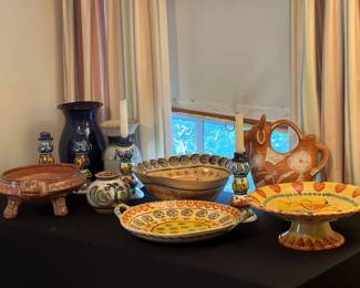 Folk Art Ceramics from World Travels, Italy