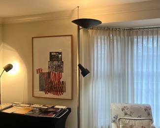 Gerald Thurston rare pole lamp