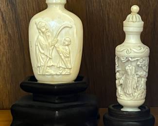 Chinese Carved Snuff Bottles
