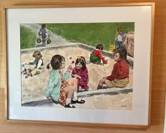 Marjorie Hecht, Watercolor