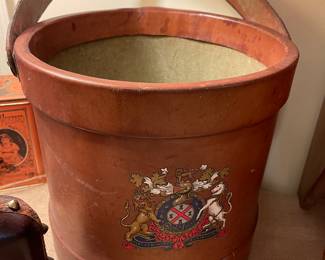 English Leather Bucket