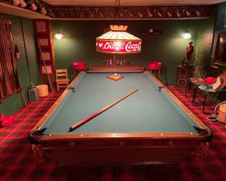 Brunswick "Monarch" Pool Table
