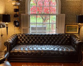 Leather Chesterfield Sofa