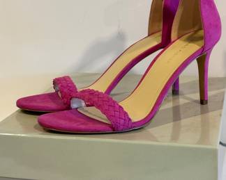 Marc Fischer Dark Pink Heeled Sandals, size 9M.

New