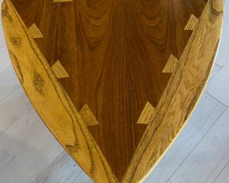 Set of 3 Vintage Lane Guitar Pick End Tables.