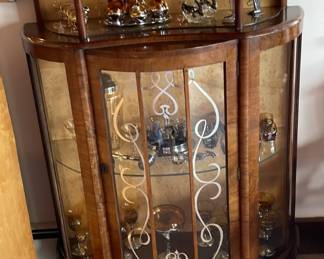 Vintage Antique Martini Bar.  