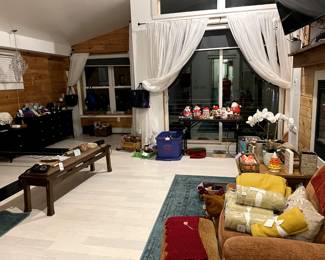 Many fabulous finds throughout the home. Bedroom set pictured and two other king size beds in the house for sale.