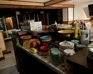 Fiesta Ware Set plus many other dish ware sets.
