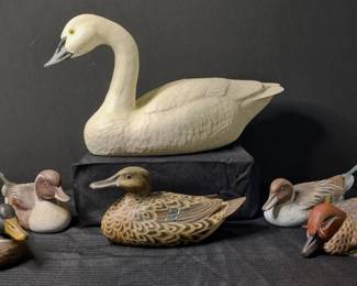 Decorative Goose and Ducks