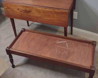 Drop Leaf Table and Bench