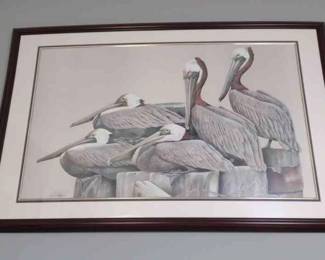 Art LaMay Pelican Print