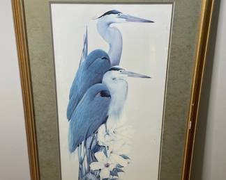 Art LaMay Heron Print