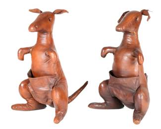 2 Omersa For Abercrombie Fitch Leather Kangaroos