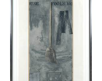 Jasper Johns Fool's House Lithograph