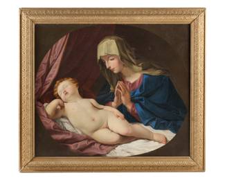 After Guido Reni Madonna Adoration Of The Child