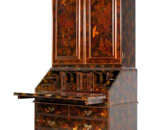 Maitland Smith Chinoiserie Secretary Desk