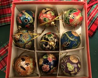 Cloisonné ornaments