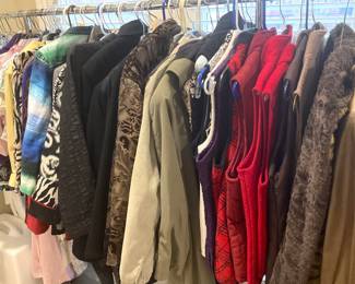 Coats, jackets, and vests