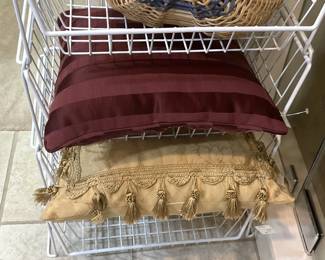 More decorative pillows