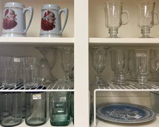 Mugs and glassware