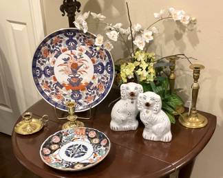 Small drop-leaf side table