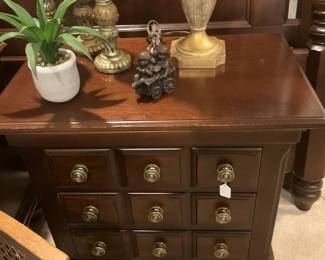 One of two nightstands