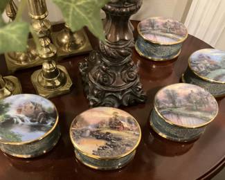 Thomas Kinkade music boxes