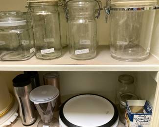 Jars and canisters