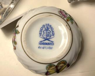 Hand-painted Herend from Hungary