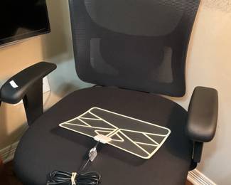 Office chair; off-the-air HD TV antenna