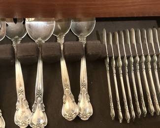 Chantilly sterling silver dinnerware