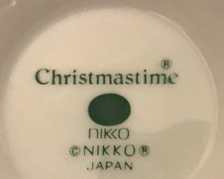 "Christmastime" - dishes  by Nikko