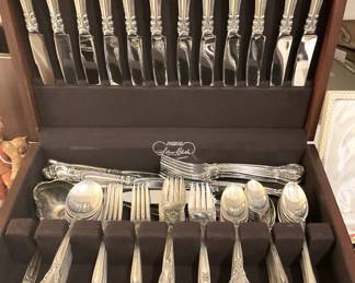 Chantilly sterling silver dinnerware